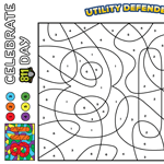 A thumbnail of the 811 Day Coloring Sheet